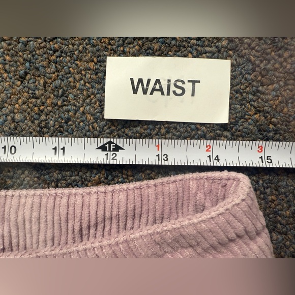 Empyre Woman’s Tori Pants Size 7 Pink Corduroy Relaxed Fit Skate Baggy Comfy Y2K - Picture 5 of 13